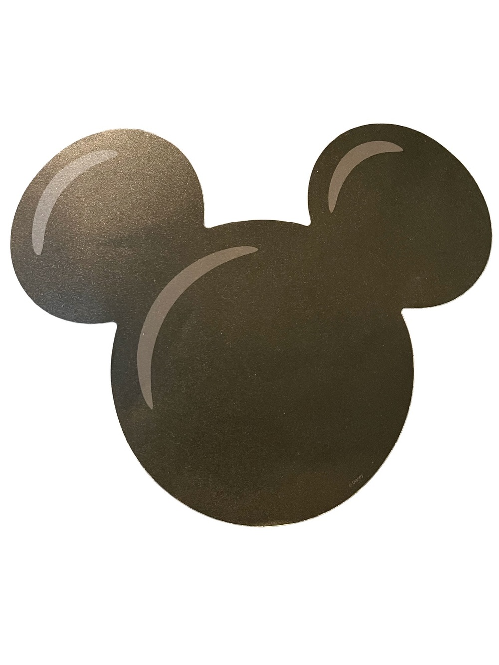 Black Mickey Head Mouse Pad ((NWT))